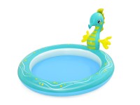 Bestway Dětský nafukovací bazén Mořský koník s fontánou 140 l, 188 x 160 x 86 cm