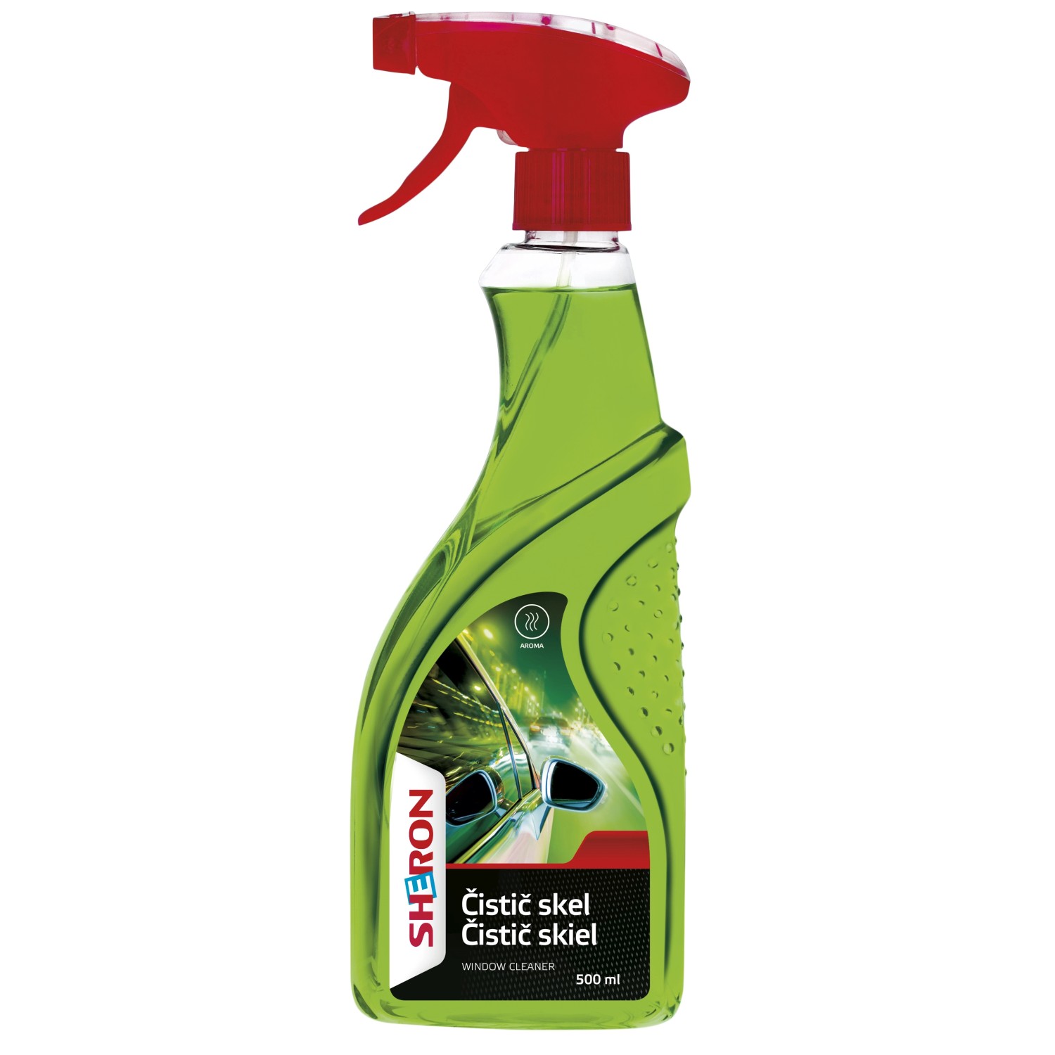 SHERON Čistič skel 500 ml PET rozprašovač