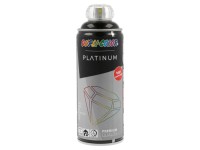 DUPLI-COLOR Lak ve spreji PLATINUM lesklý, RAL 9005 černá, 400 ml