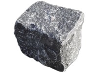Euro Stone Čedičová dlažební kostka, štípaná ze všech stran, černá, 4 x 6 cm