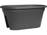 Ebertsankey Květináč na zábradlí Mediterran antracitový 50 x 30 cm