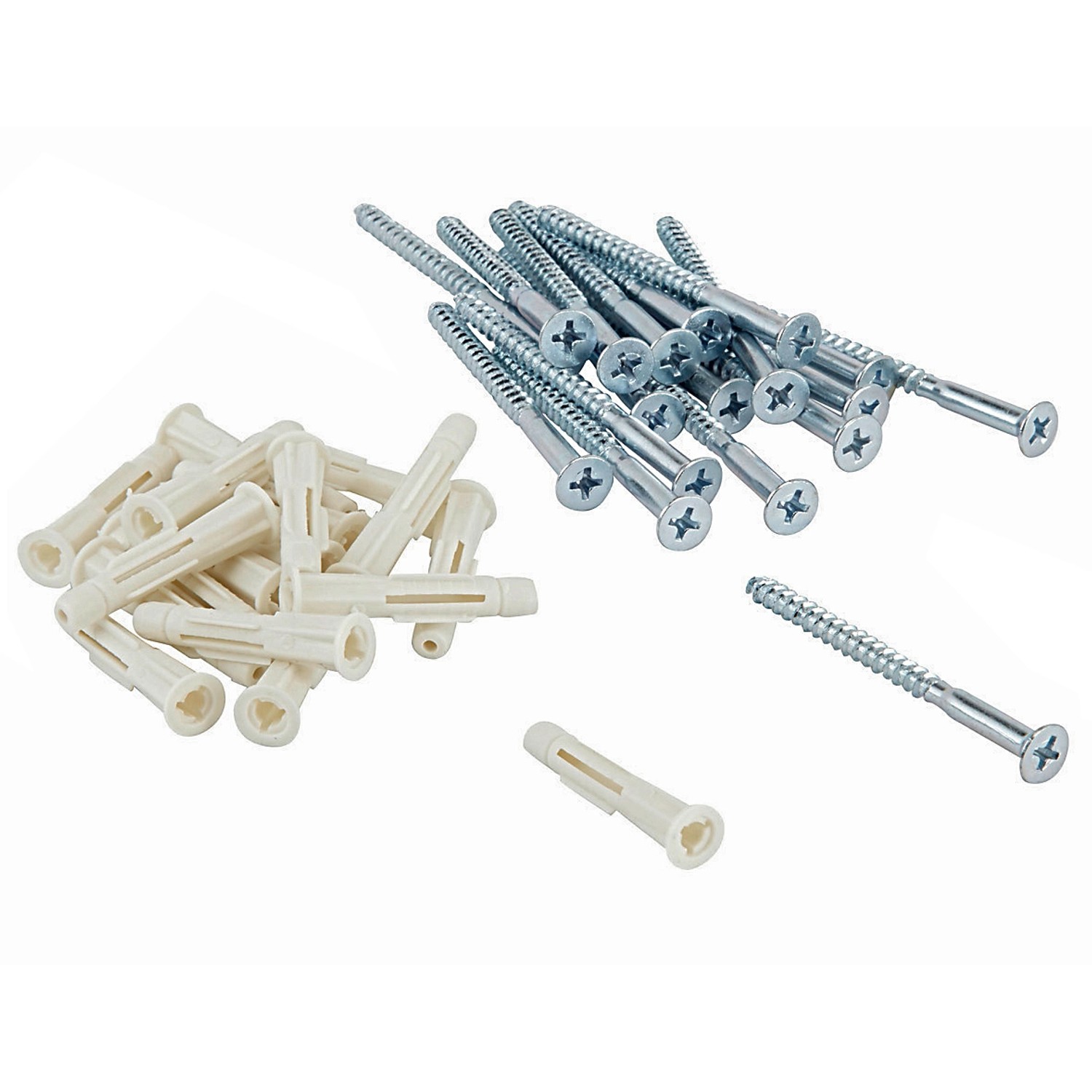 OBI Sada hmoždinek a šroubů, 18 ks