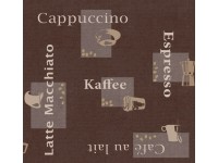 d-c-table Ubrus Manhattan Cappuccino Schoko pr. 150 cm