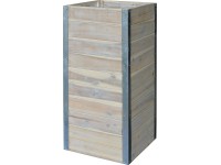 Dřevěný květináč 19 cm x 19 cm x 48 cm