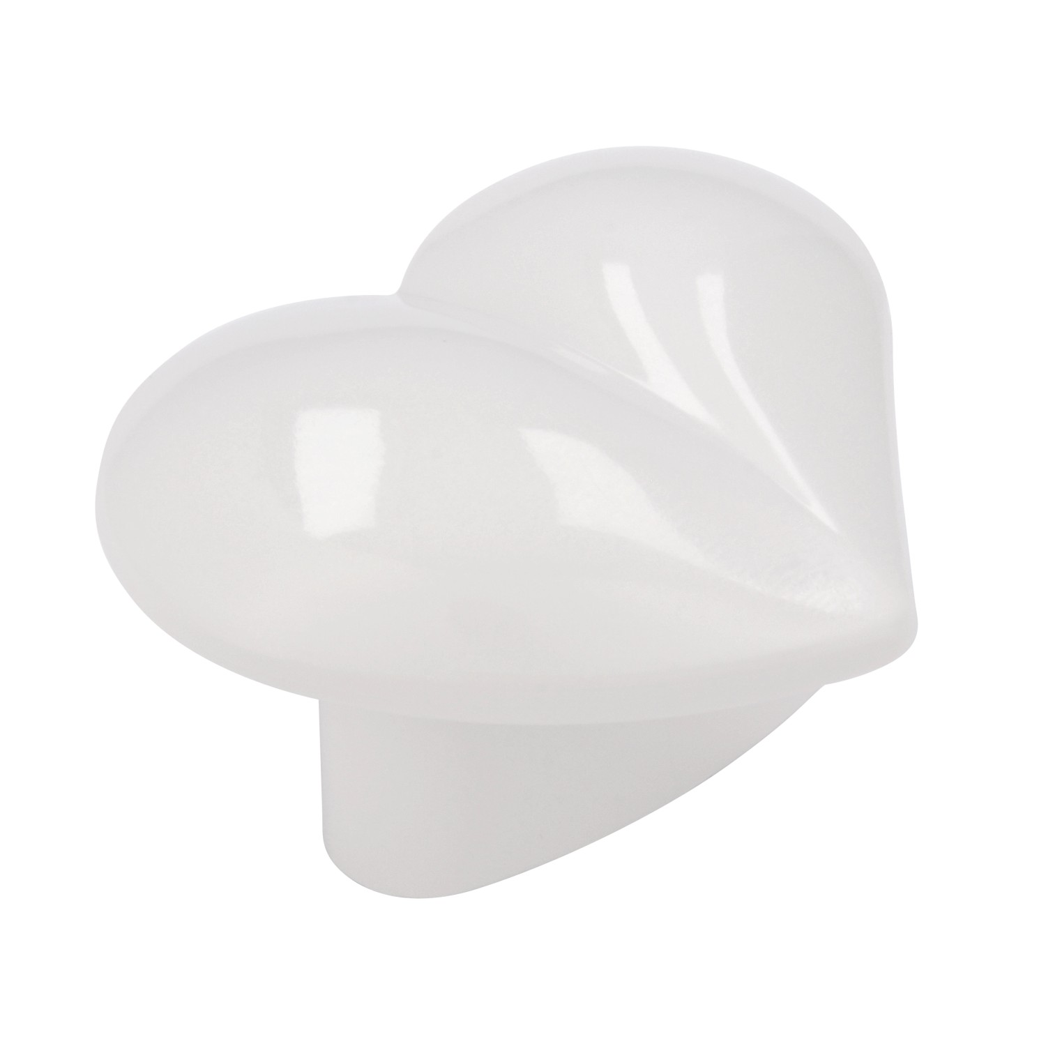 Siro Nábytková úchytka 01006 plast bílá 16 mm