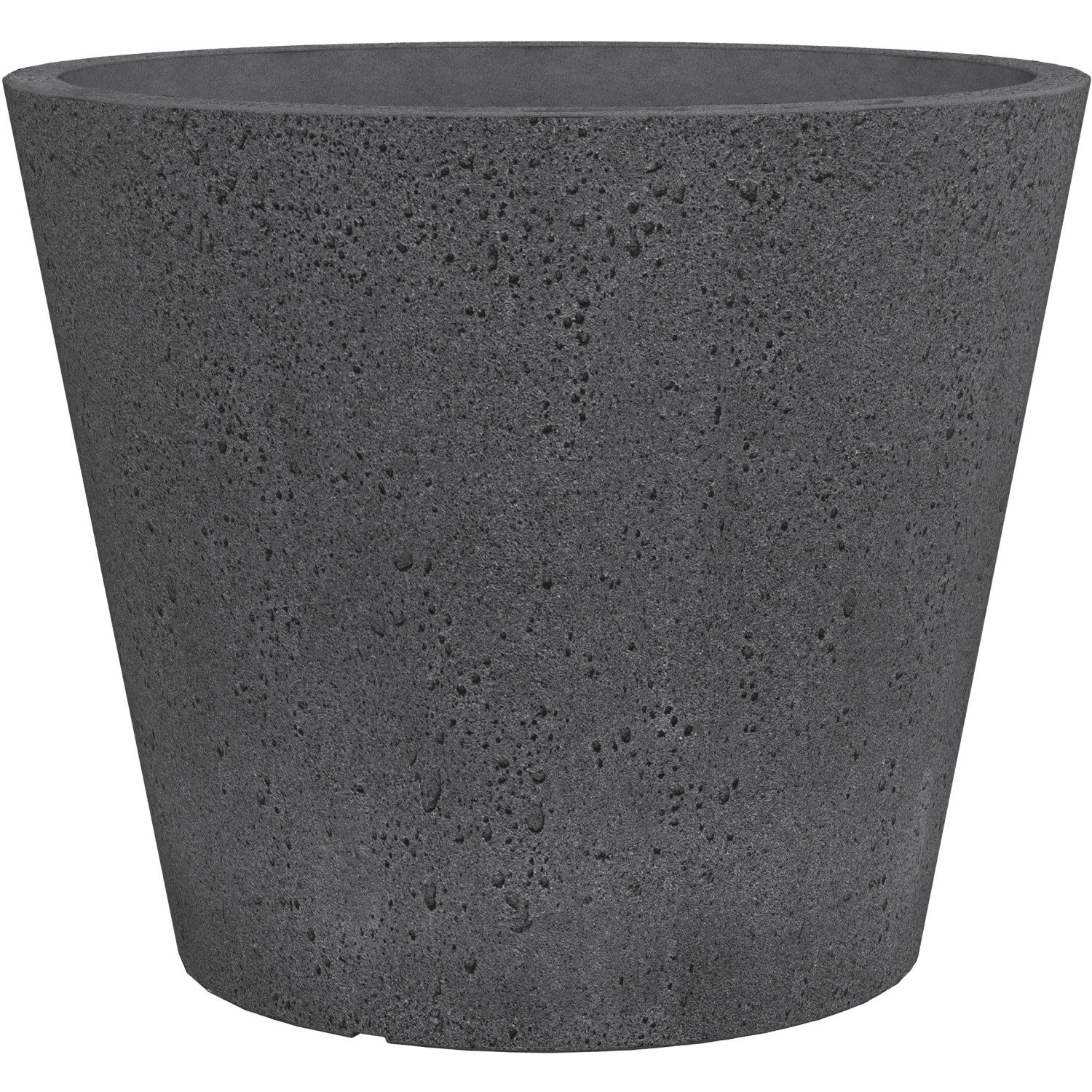Scheurich Květináč C-Cone průměr 39 cm Stony Black