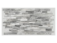 NMC Dekorační nástěnný panel PVC Antracite 0,35 mm, 98 x 48,5 cm