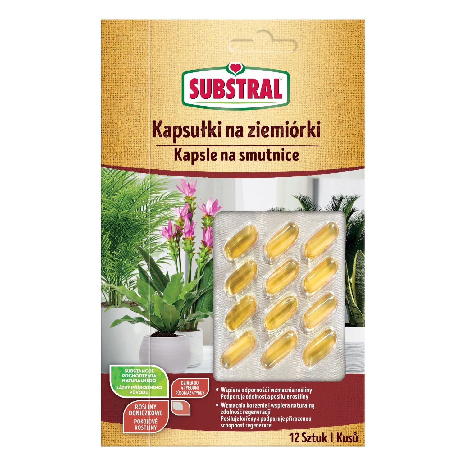 SUBSTRAL Kapsle na smutnice 12 ks