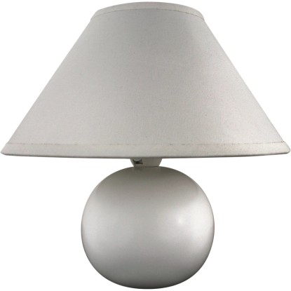 Rabalux Stolní lampa Ariel, matná bílá, pr. 20 x 19 cm