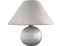 Rabalux Stolní lampa Ariel, matná bílá, pr. 20 x 19 cm