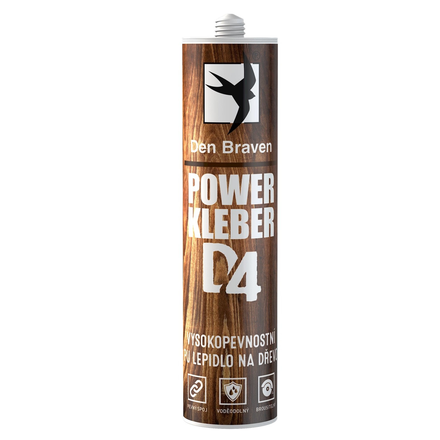 Lepidlo polyuretanové Den Braven Power Kleber D4 300 ml