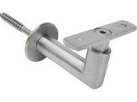 Konzola zábradlí ve tvaru L chrom matný Konzola zábradlí ve tvaru L chrom matný