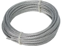 Drátěné lano pozinkovaná ocel, pr. 4 mm x 10 m