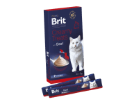 Brit Pamlsky pro kočky Premium by Nature Cat Creamy Treats with Beef, 6x 15 g Brit Pamlsky pro kočky Premium by Nature Cat Creamy Treats with Beef, 6x 15 g