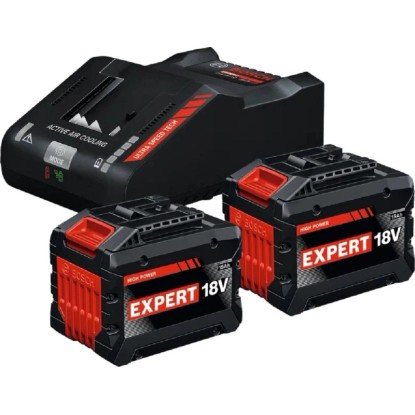 Bosch Professional Startovací sada 2x EXBA18V-150 + EXAL 18V-160 (1.600.A03.73Z)