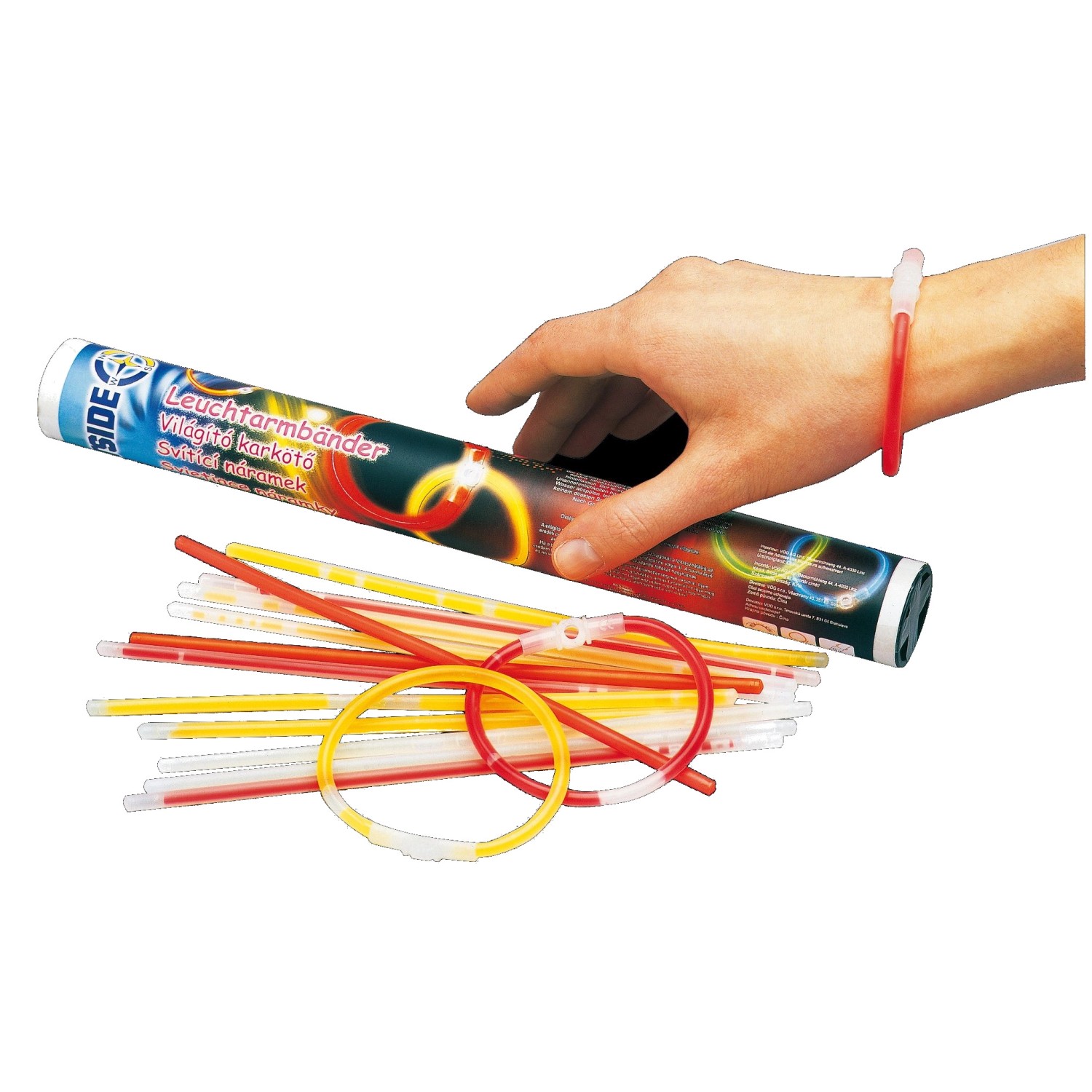 RAPPA Náramek svítící 20cm 15ks