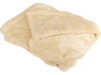 Televizní deka s rukávy béžová 140 x 180 cm