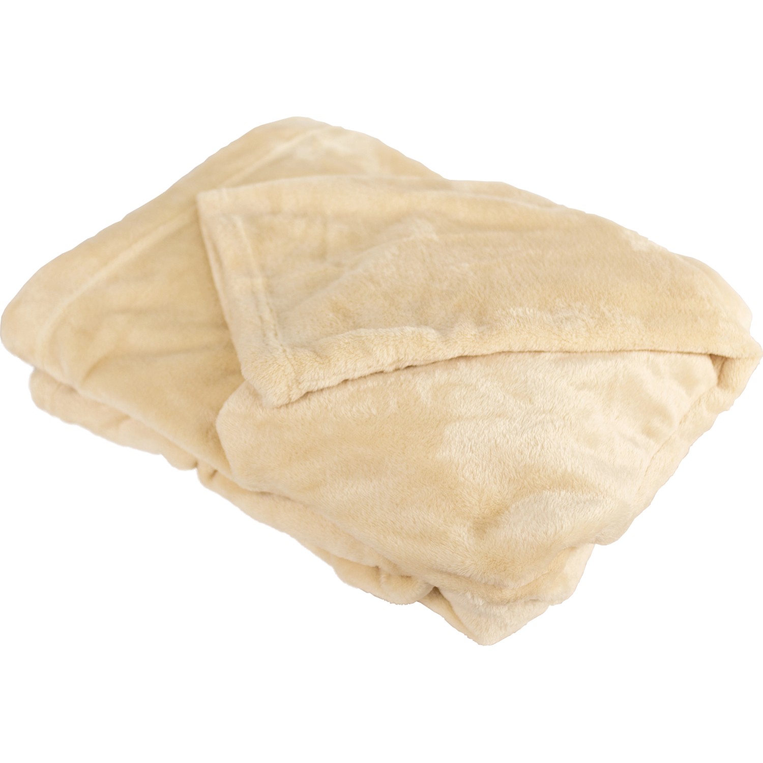 Televizní deka s rukávy béžová 140 x 180 cm