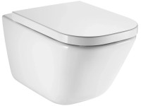 Roca Závěsné WC Gap Square Rimless + sedátko SoftClose