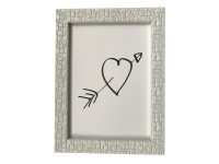 Bondecor Fotorámeček plastový strukturovaný, lišta 19/13 mm, bílý, 10 x 15 cm Bondecor Fotorámeček plastový strukturovaný, lišta 19/13 mm, bílý, 10 x 15 cm