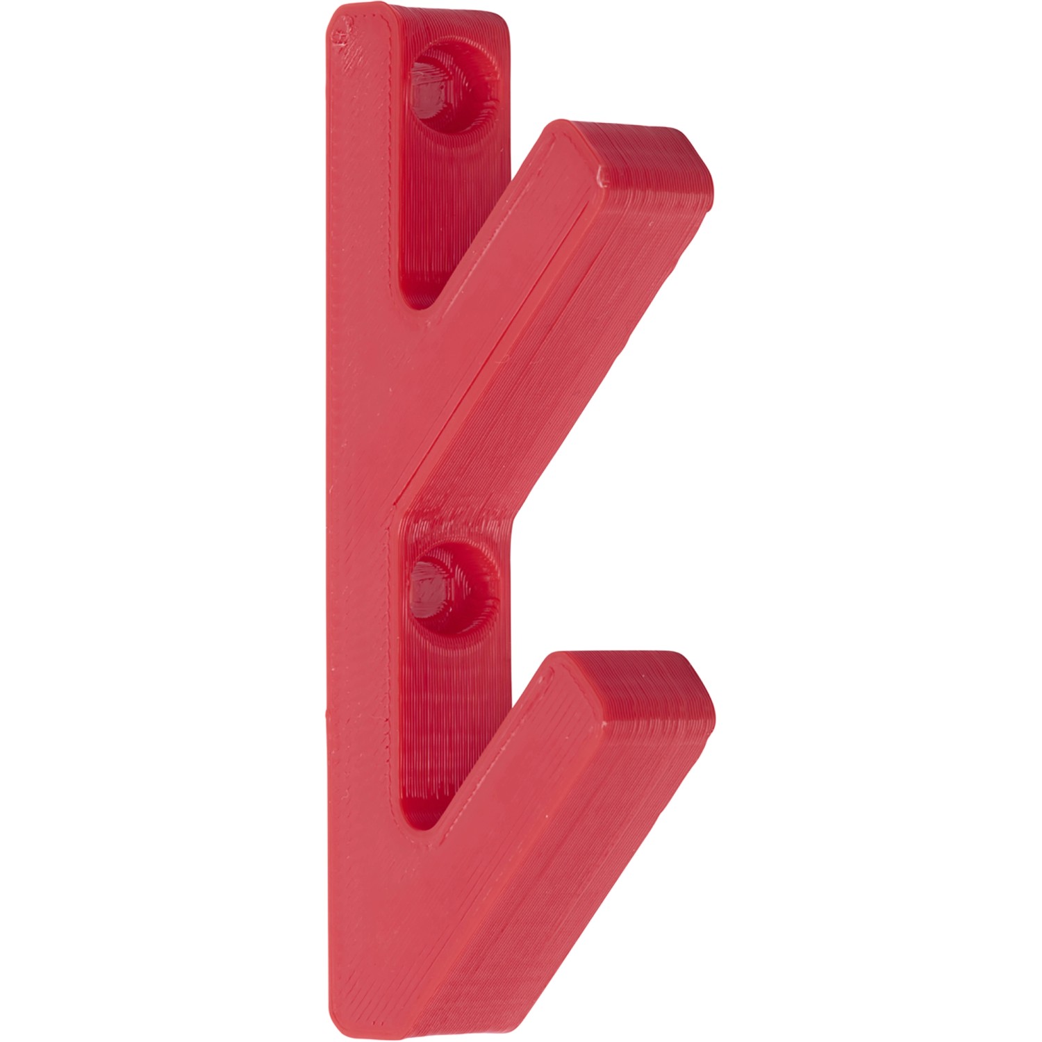 Denpanels 3D háčky pro akustické panely, červená, 2 ks