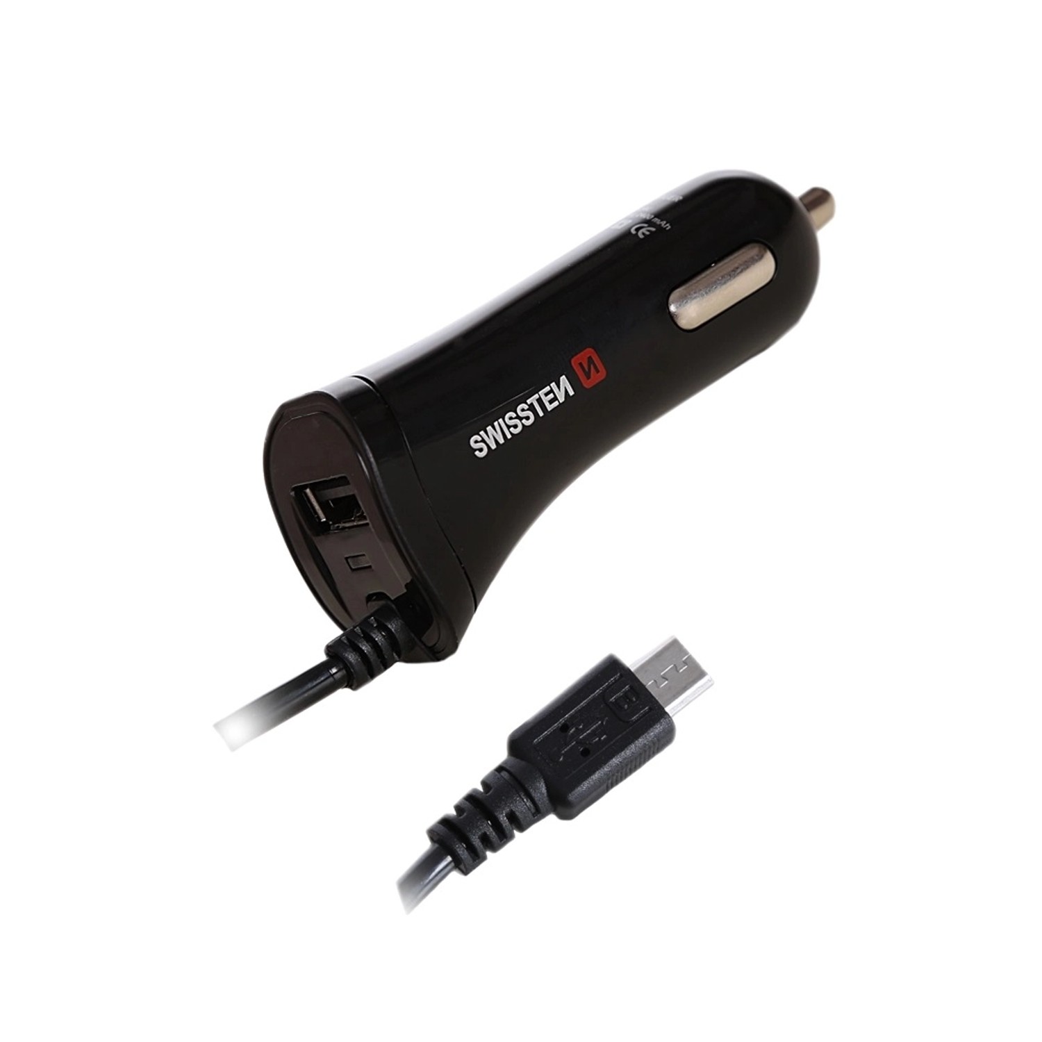 SWISSTEN Nabíječka CL, USB-A a Micro USB, 1 A