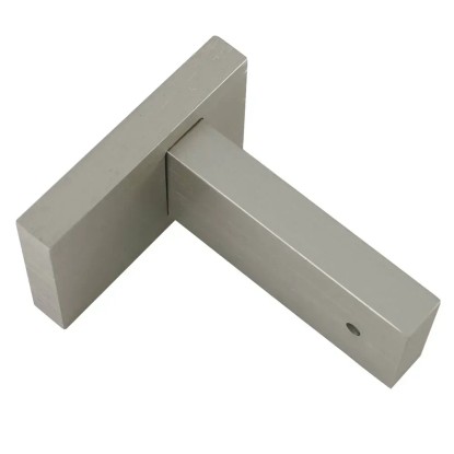 Schöner W. Nástěnný držák pro 1 záclonovou tyč Matteo stříbrnošedý 1 ks