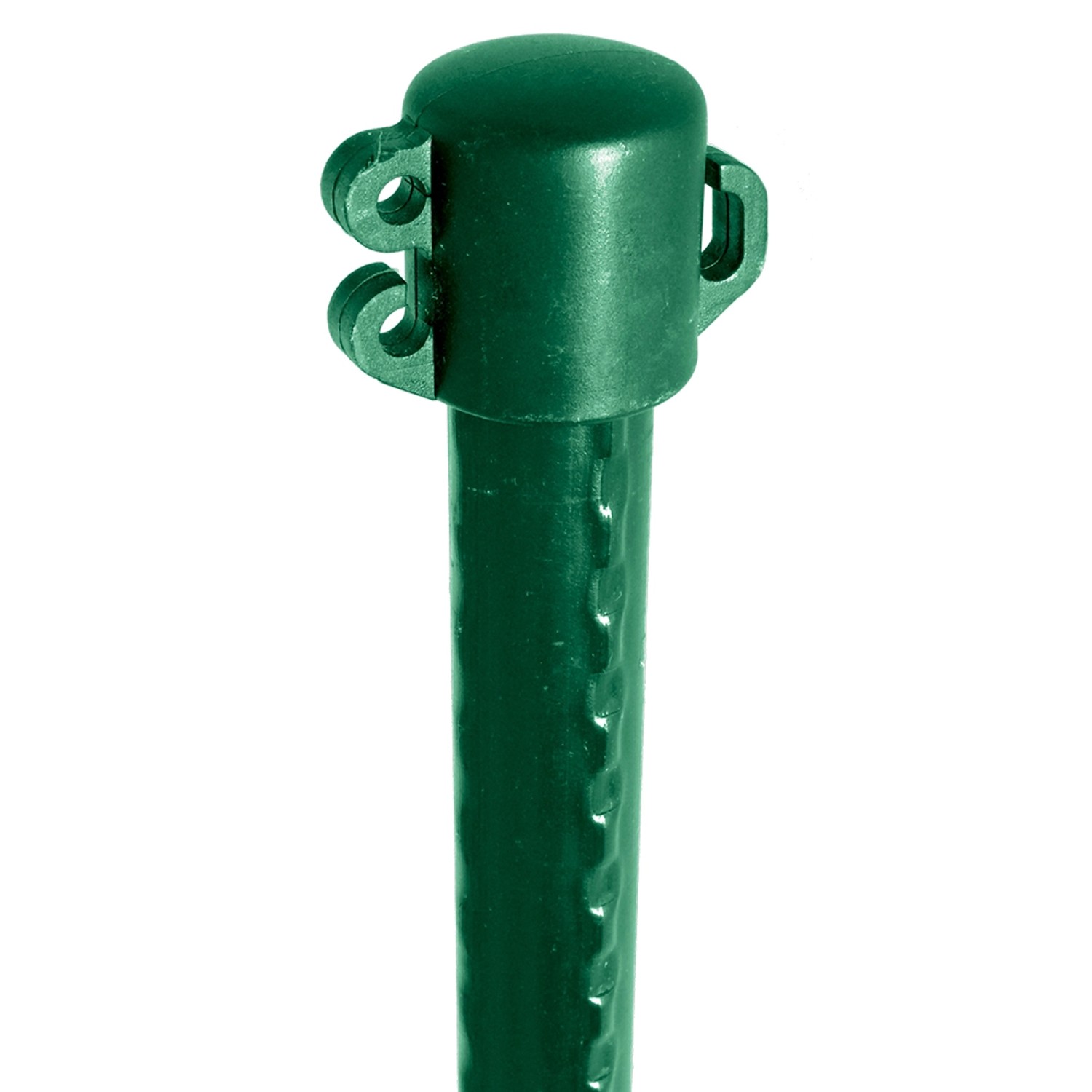 PILECKÝ Kovový sloupek pro deko. pletiva DEKORAN, PVC, zelený, pr. 16 x 700 mm