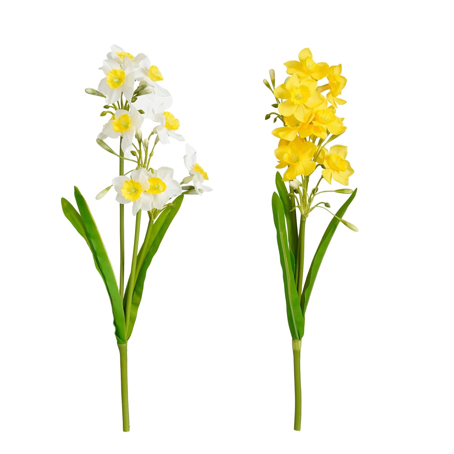 MICA Umělá rostlina narcis různé barvy 41 cm, 1 ks