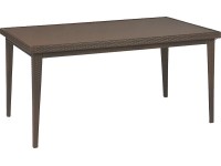 Stůl Davenport hnědý 75 x 160 x 90 cm *