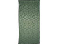 Závěs Dark Wonder, tmavě zelený motiv listy, 2 ks, 245 x 140 cm