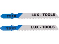 LUX-TOOLS Listy přímočaré pily na kov hrubé upínání T, 2 ks