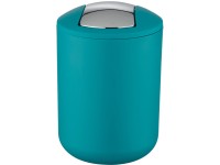 Wenko Koš s výkyvným víkem Brasil petrolejový S 2 l