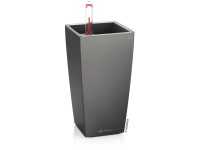 Lechuza Samozavlažovací květináč MINI CUBI antracitová, 9,5 x 9,5 x 18,5 cm Lechuza Samozavlažovací květináč MINI CUBI antracitová, 9,5 x 9,5 x 18,5 cm