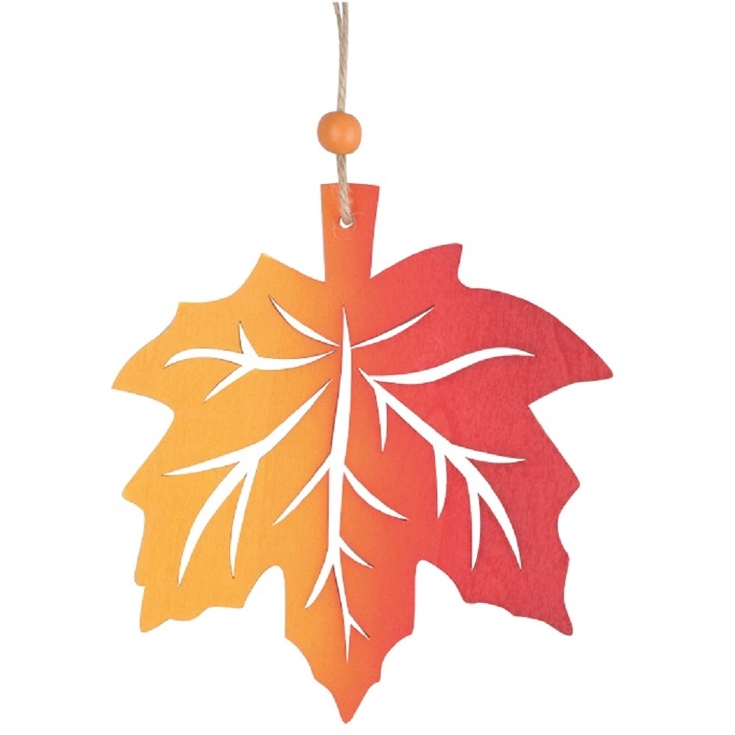 List javor dřevěný na zavěšení 13,5 x 14,5 cm Anděl Přerov s.r.o.