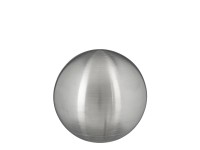 Mica Decorations Dekorační nerezová matná kulička, stříbrná, pr. 8 cm