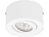 Briloner Nástavbové LED svítidlo Tube bílé kulaté