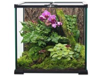REPTI PLANET Skleněné terárium MINI GLASS REPTILE HABITAT 20 x 20 x 20 cm