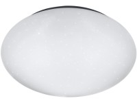 Trio LED stropní svítidlo průměr 28 cm bílé