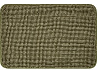 baliv Koupelnová předložka z polyesteru, mechová zelená, 40 x 60 cm