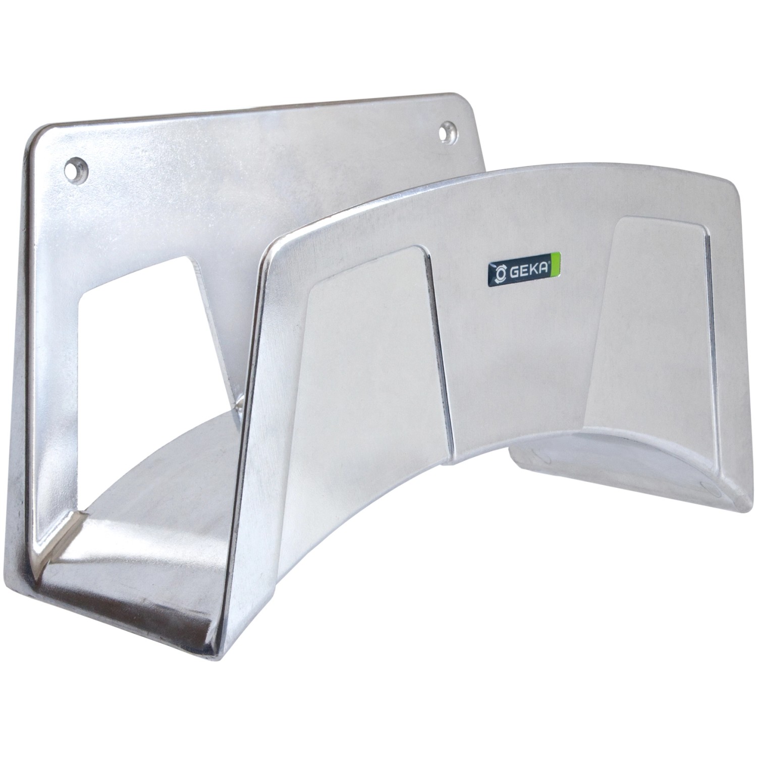 GEKA plus Nástěnný držák hadice, hliník, 24,4 x 15,9 x 14,5 cm