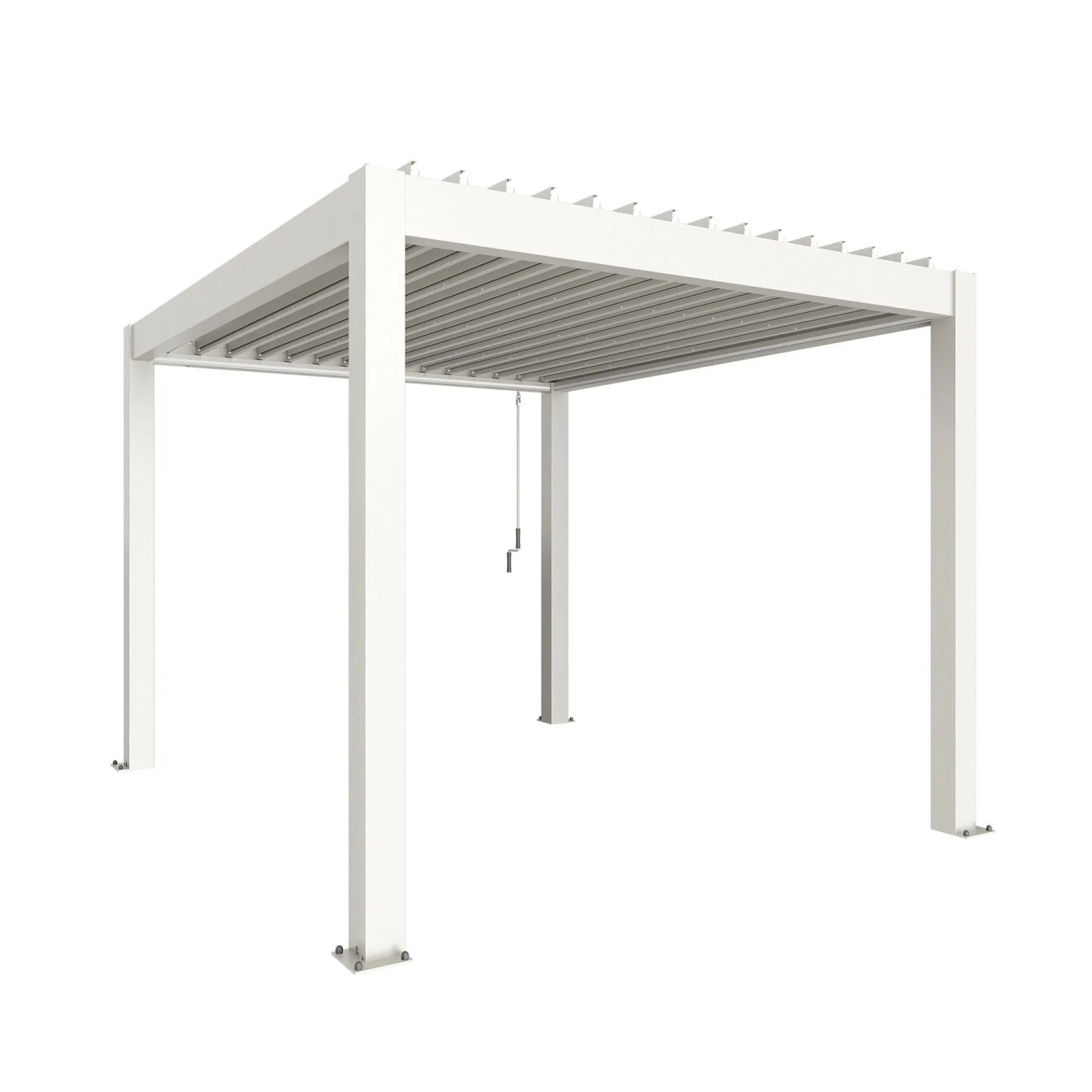 Biohort Pergola 3 x 3,5 bílá 312 x 367,5 cm