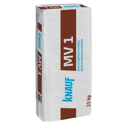 Knauf Omítka jemná jádrová MV1, 25 kg