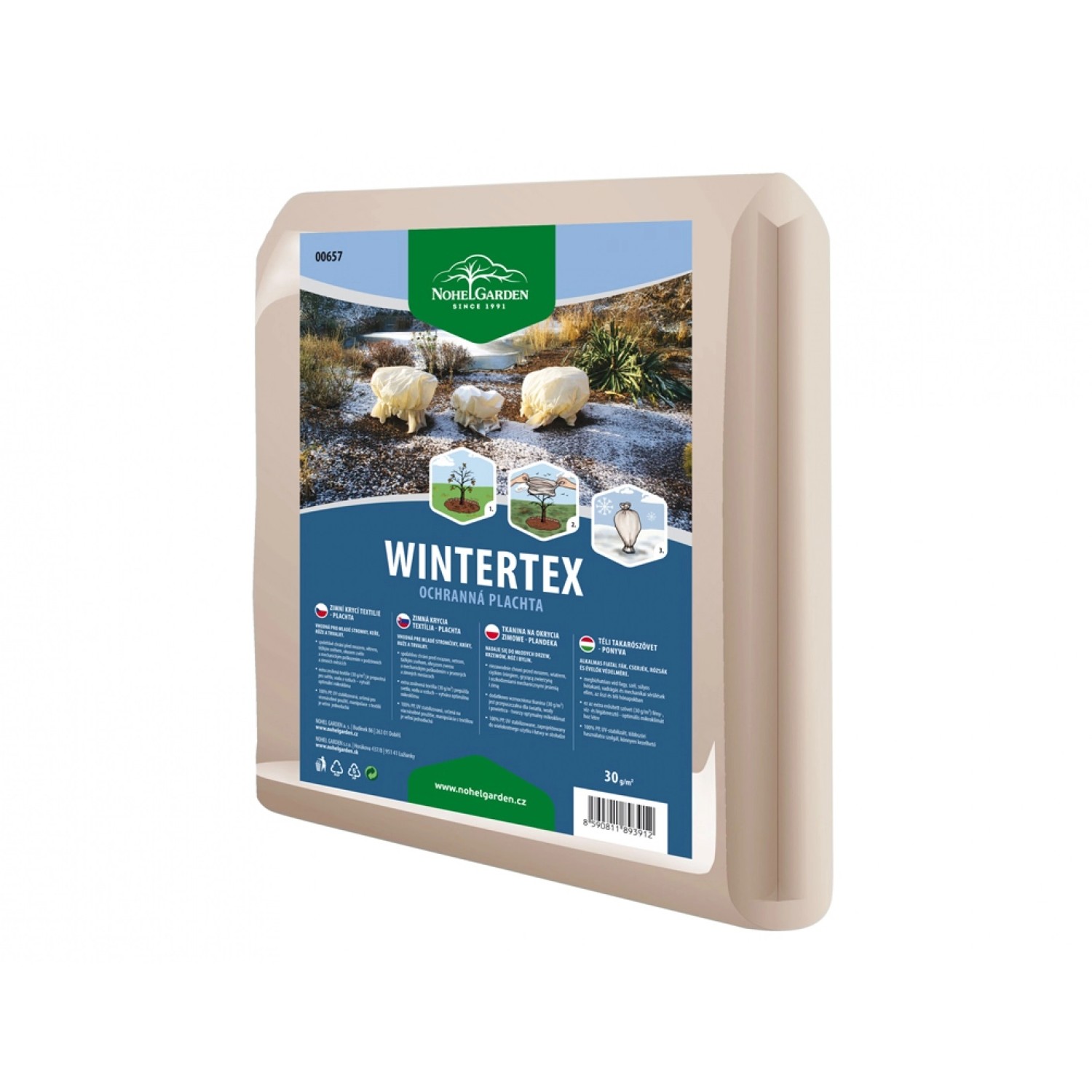 Nohel Garden Ochranná plachta na keře WINTERTEX, 1,6 x 10 m