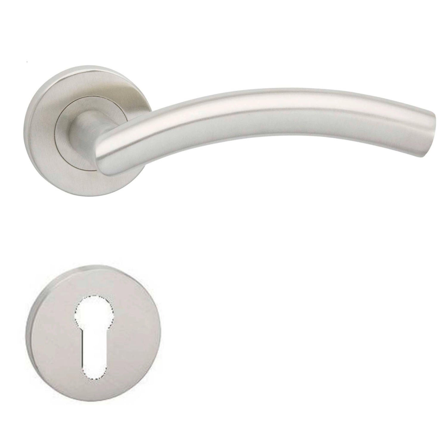 Klika PAOLA-R III PZ INOX pro protipožární dveře