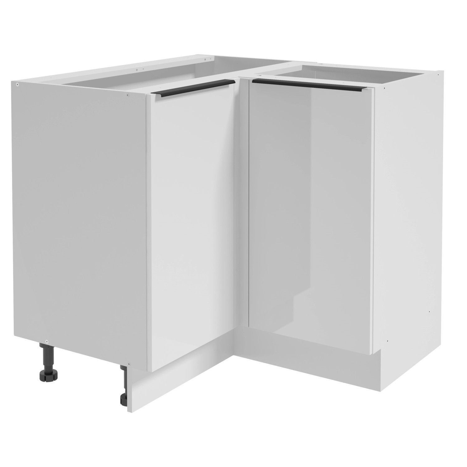 Deftrans Spodní kuchyňská skříňka Belluno 2D, bílá, 90 x 84 x 90 cm