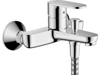 Hansgrohe Páková nástěnná vanová baterie Vernis Blend, rozteč 150 mm, chrom