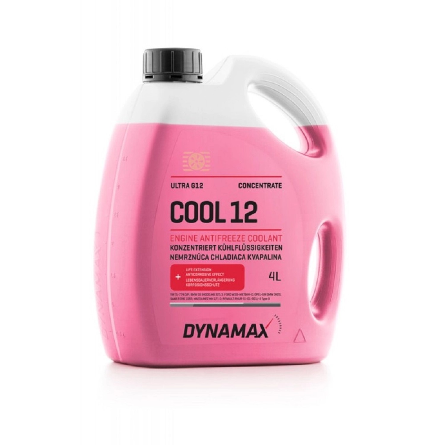 DYNAMAX Chladicí kapalina COOL ULTRA 12, 4 l