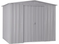 Globel Plechový zahradní domek Gartenmanager Dream 88, stříbrná, 234 x 237 cm