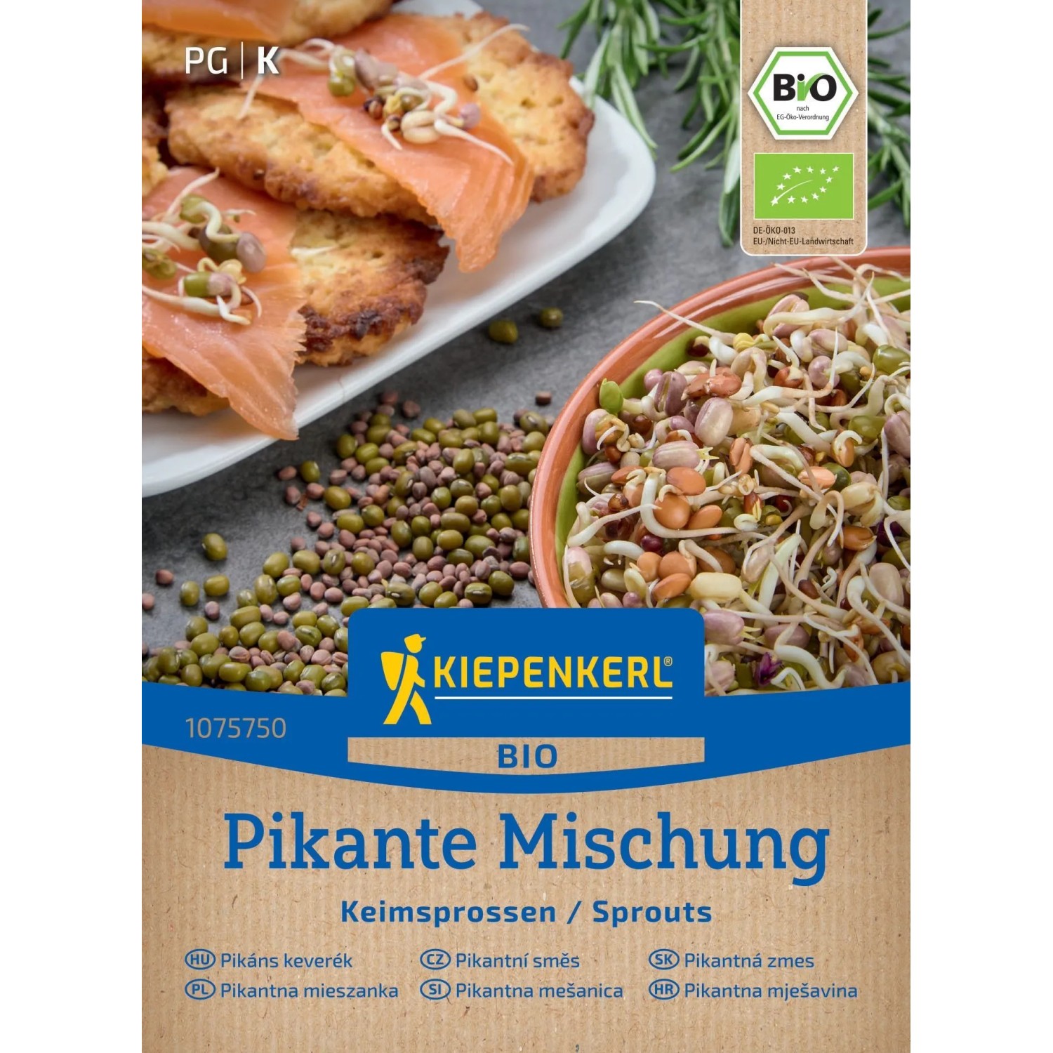 KIEPENKERL BIO Pikantní směs ke klíčení 30 g